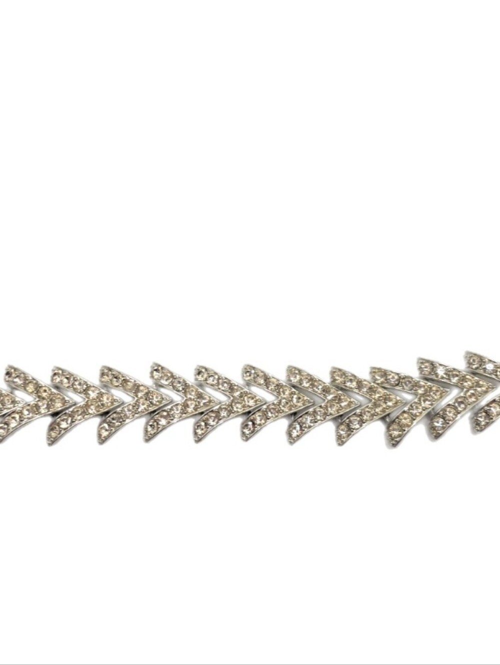 Vintage Sarah Coventry Rhinestone Bracelet - Picture 4 of 7